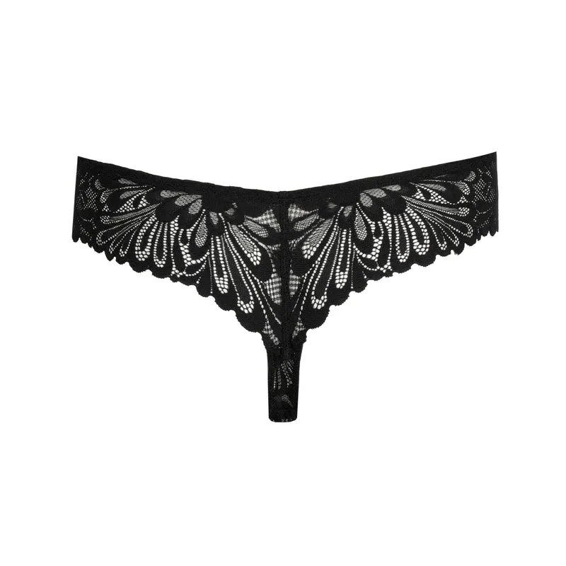 RUPI schwarz String