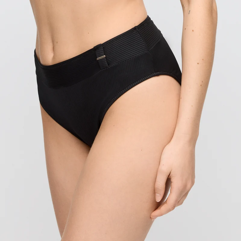 CASSIE schwarz Bikini Taillenslip
