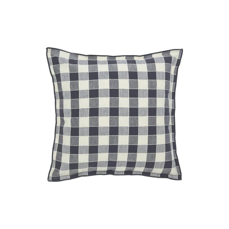 Svanefors Kissenbezug Mary 45x45cm Asphalt