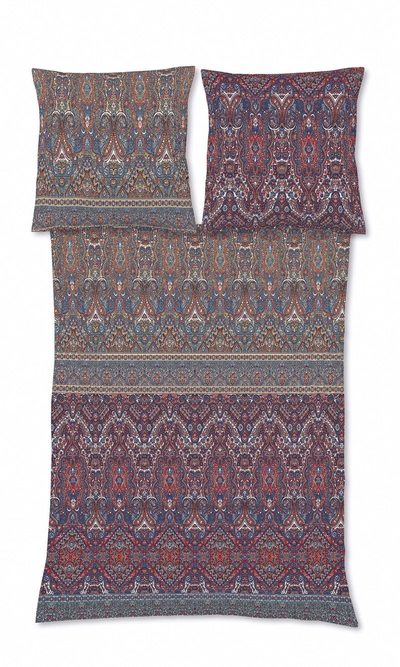 Fleuresse Bettwäsche Feinbiber Aspen marsala Lech 43430