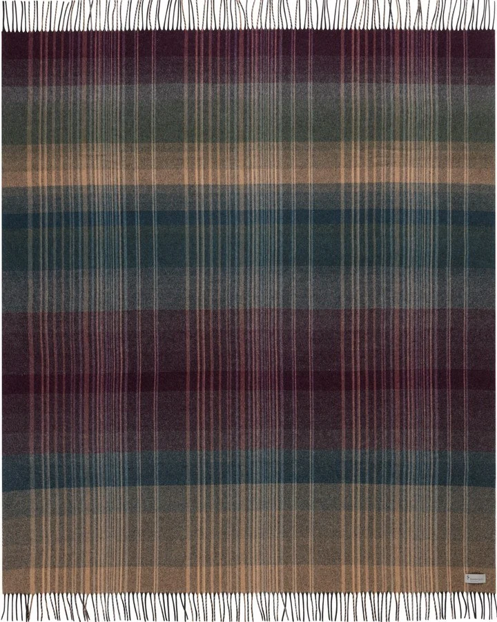 Biederlack Kaschmirplaid Striped Check130x170cm