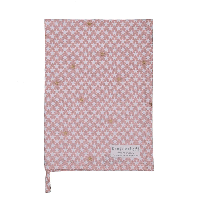 Krasilnikoff 2er Set Geschirrtuch Happy Stars 50x70cm