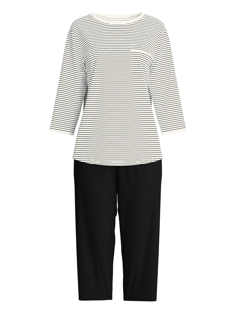 DAMEN Pyjama 3/4
