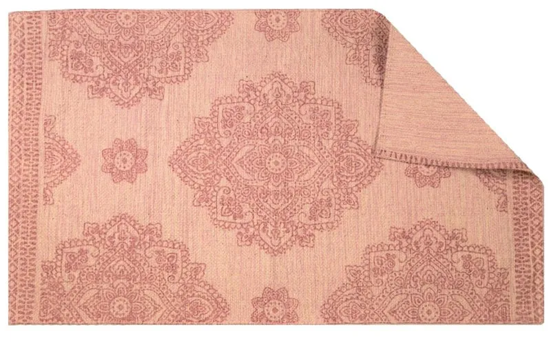 Zeo Living Badteppich Mira 60x100cm Blush