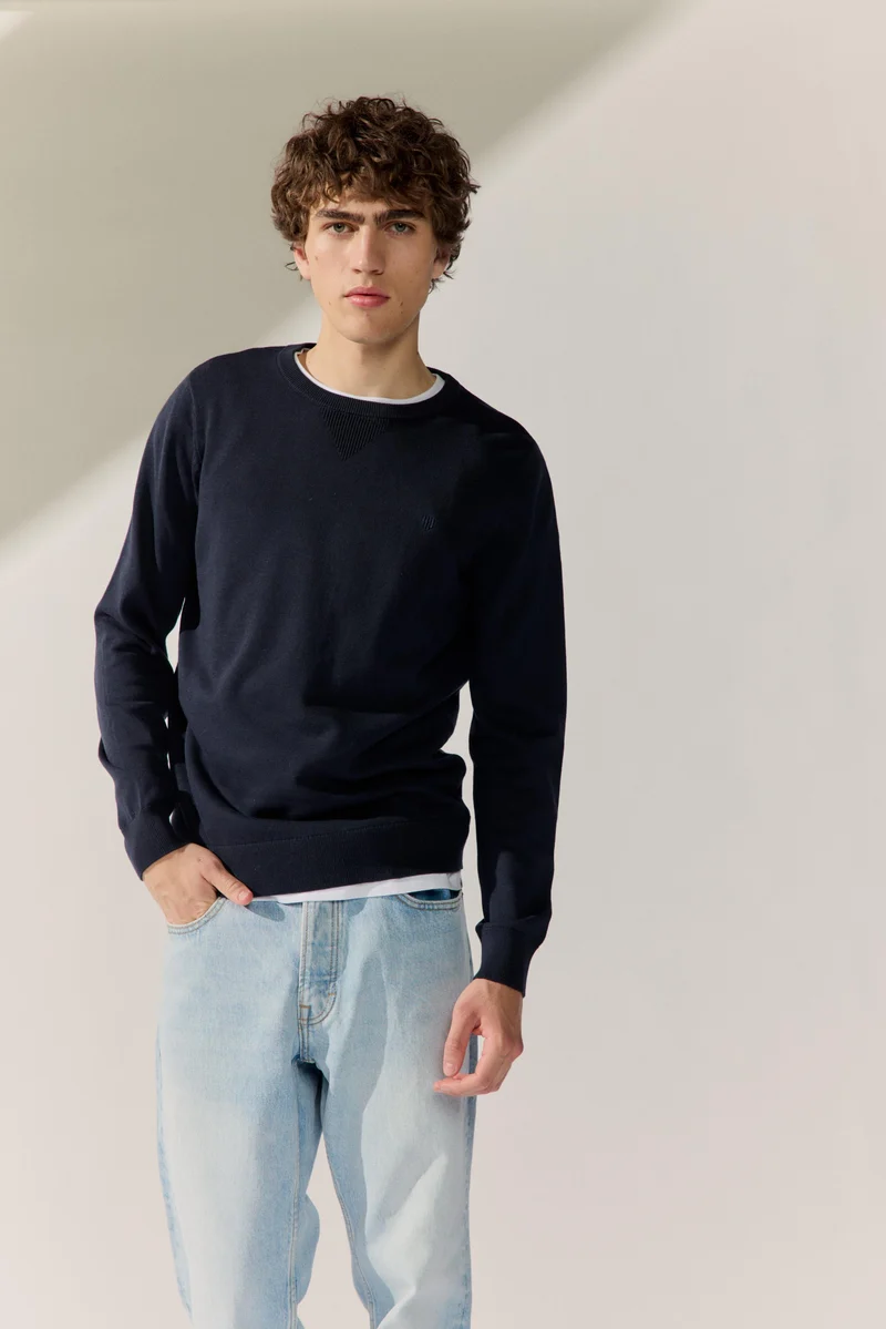 Rundhals Pullover