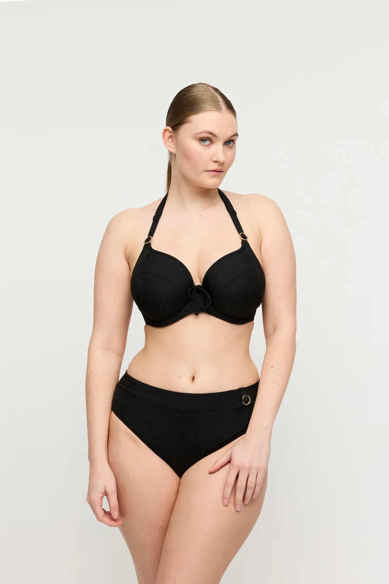 DELRAY schwarz Vollschalen Bikini-Top