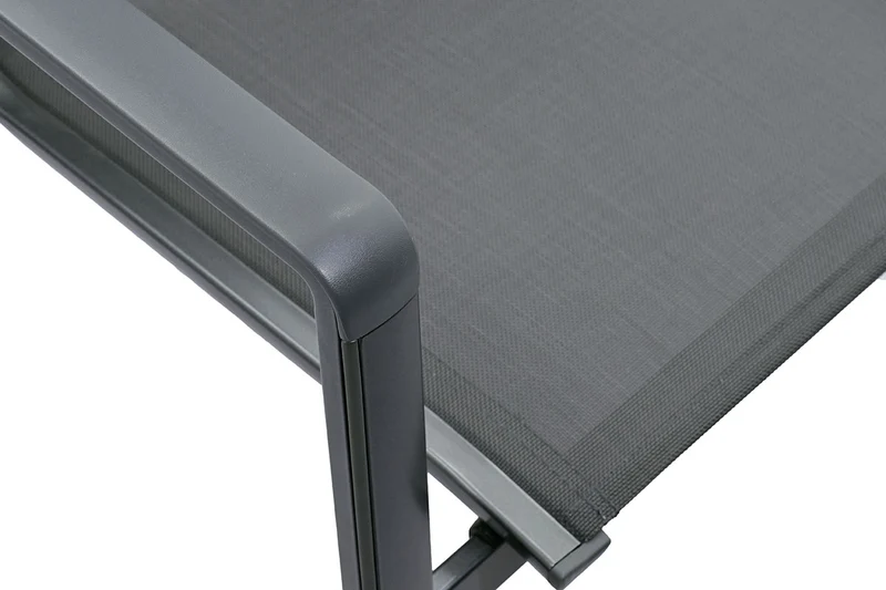 MWH Stapelsessel Kedline Aluminium Textilene, Iron Grey