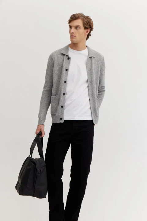 Cardigan geknöpft