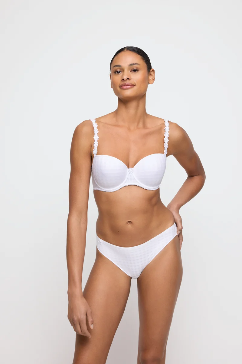 AVERO weiss Unterlegter BH Balconette