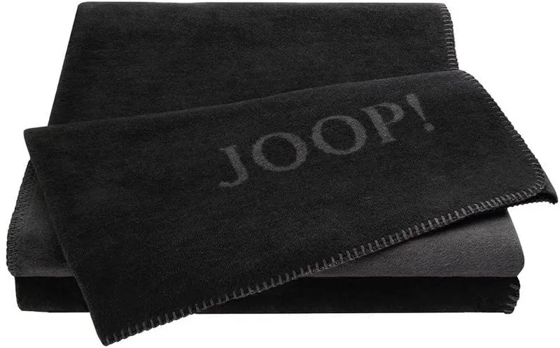 JOOP! Decke UDF 150x200cm schwarz-anthrazit