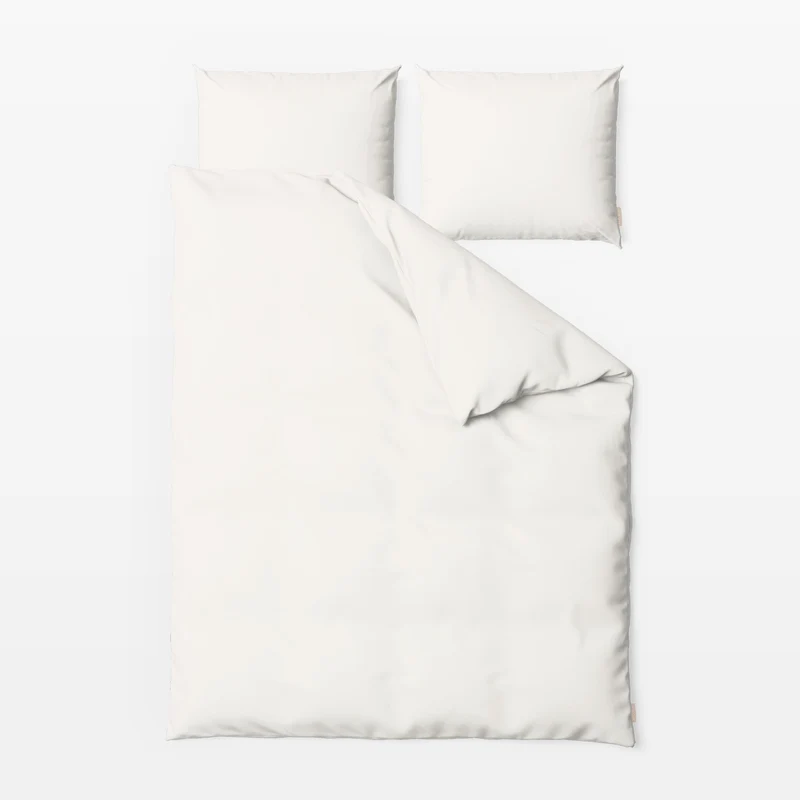 Momm Bettwäsche Satin Off-White