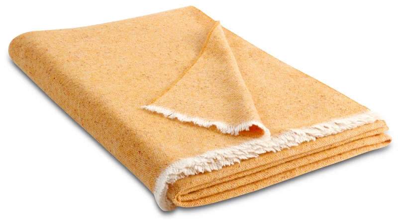 Biederlack Plaid ochre