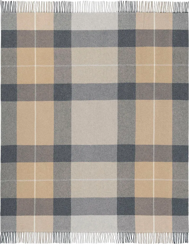Biederlack Plaid Schurwolle Britta 130x170cm