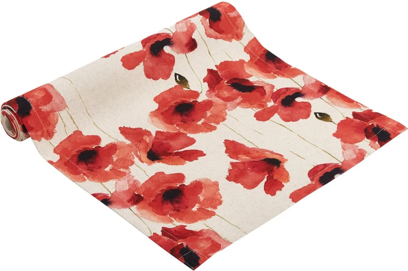 Magma Tischläufer Poppy 40x145cm rot