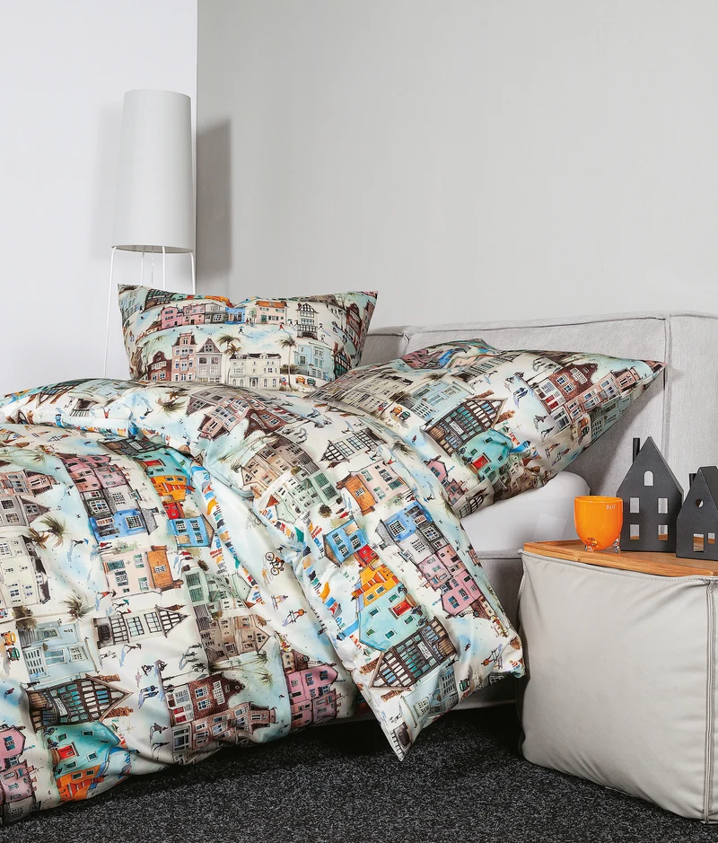 Janine modern art Mako-Satin