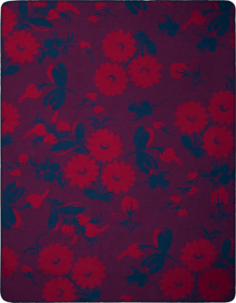 Biederlack Decke Blooming 150x200cm