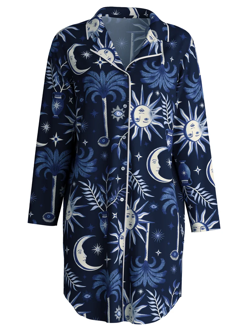 WOMEN Sleepshirt Winter Drems