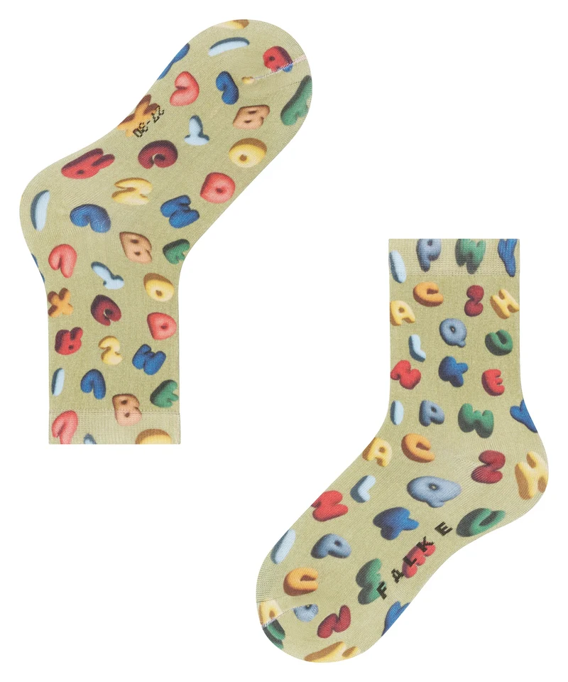 FALKE Colourful Alphabet Print Kinder