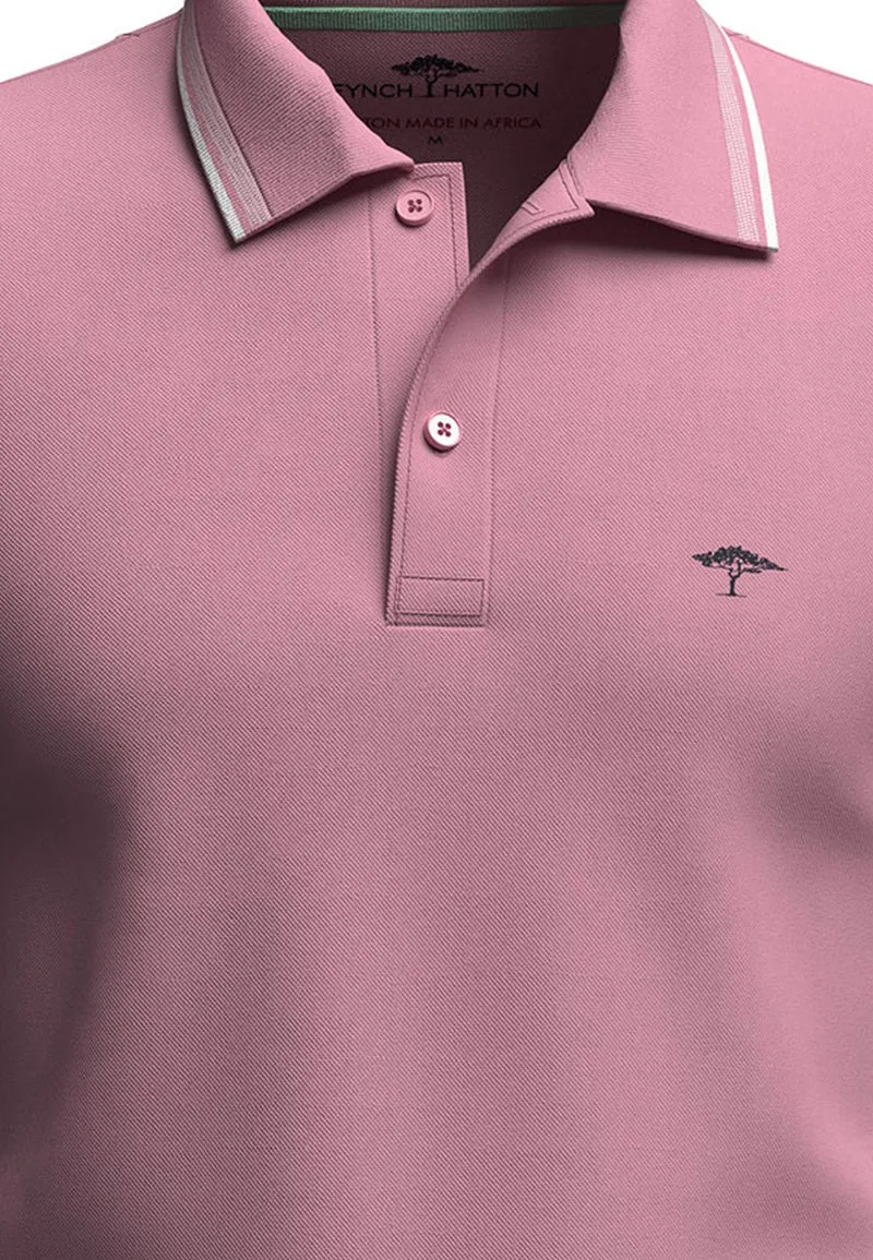 Poloshirt, contrast tipping