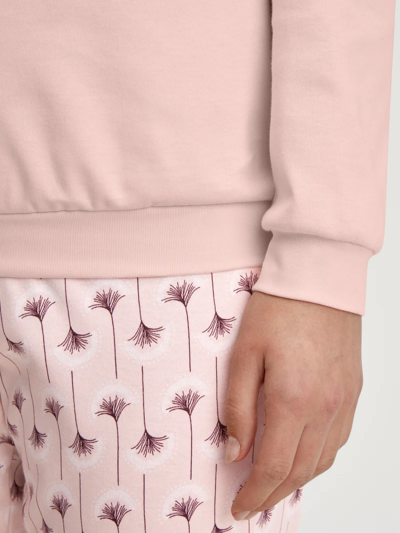 WOMEN Pyjamas with cuff Midnight Flowers