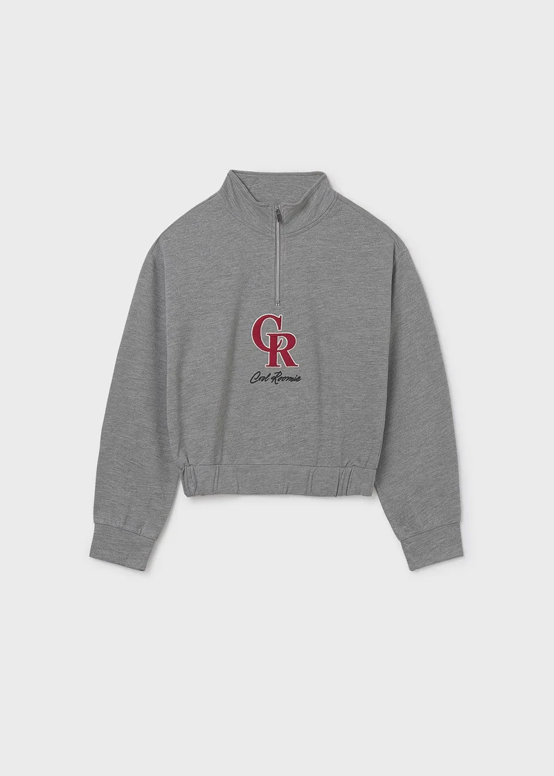 Sweatshirt Relief-Buchstaben