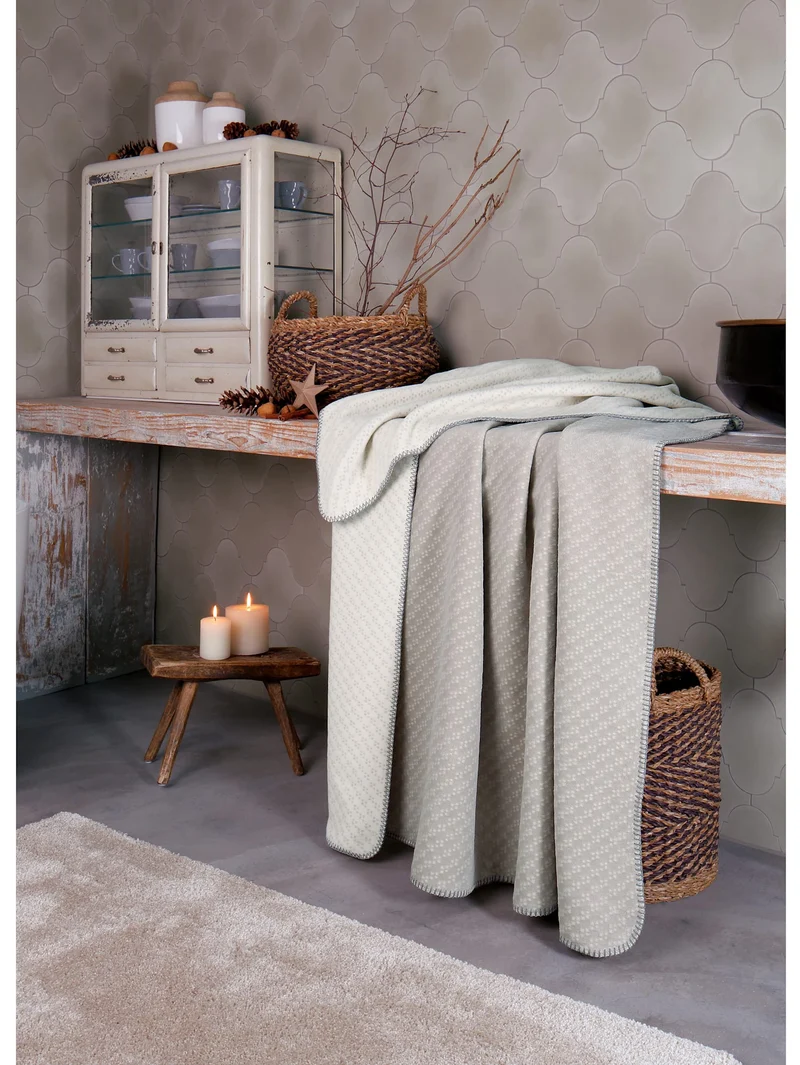 Biederlack Wolldecke Slot 150x200cm