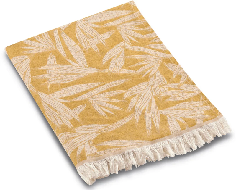 Biederlack Leinen- Plaid Bamboo 130x170cm