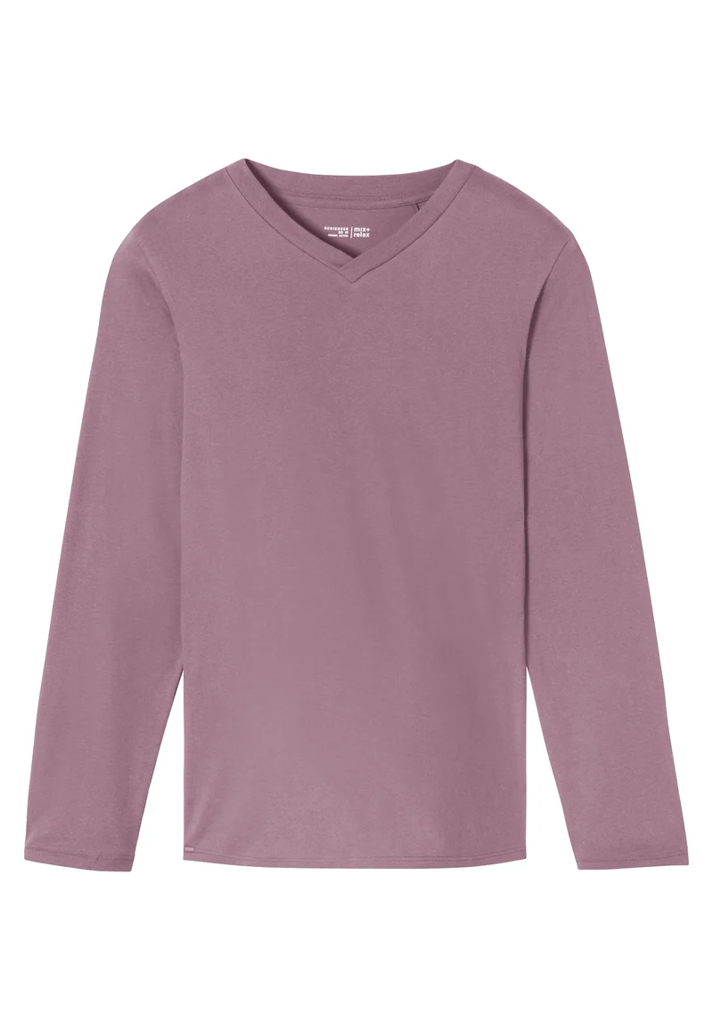 Langarmshirt V-Ausschnitt