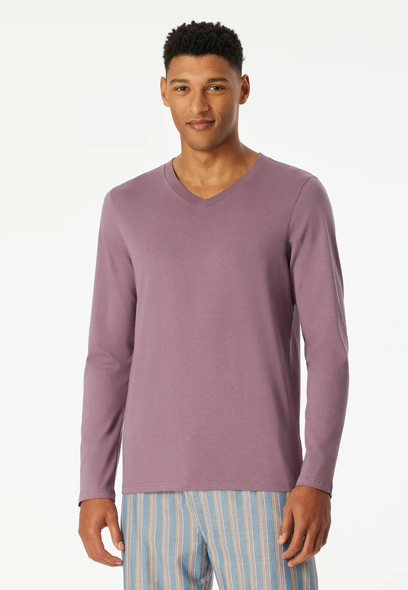 Langarmshirt V-Ausschnitt