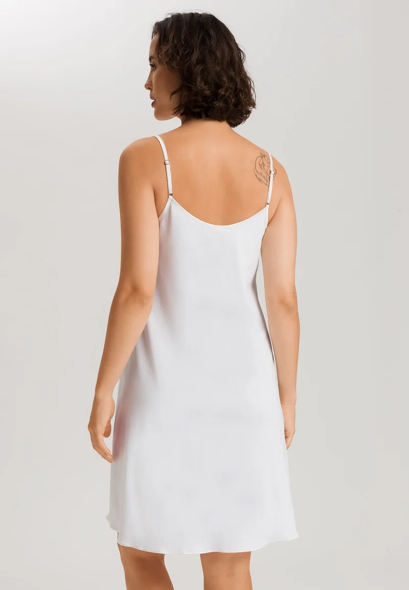 Cotton Silk Spaghetti Dress 95cm