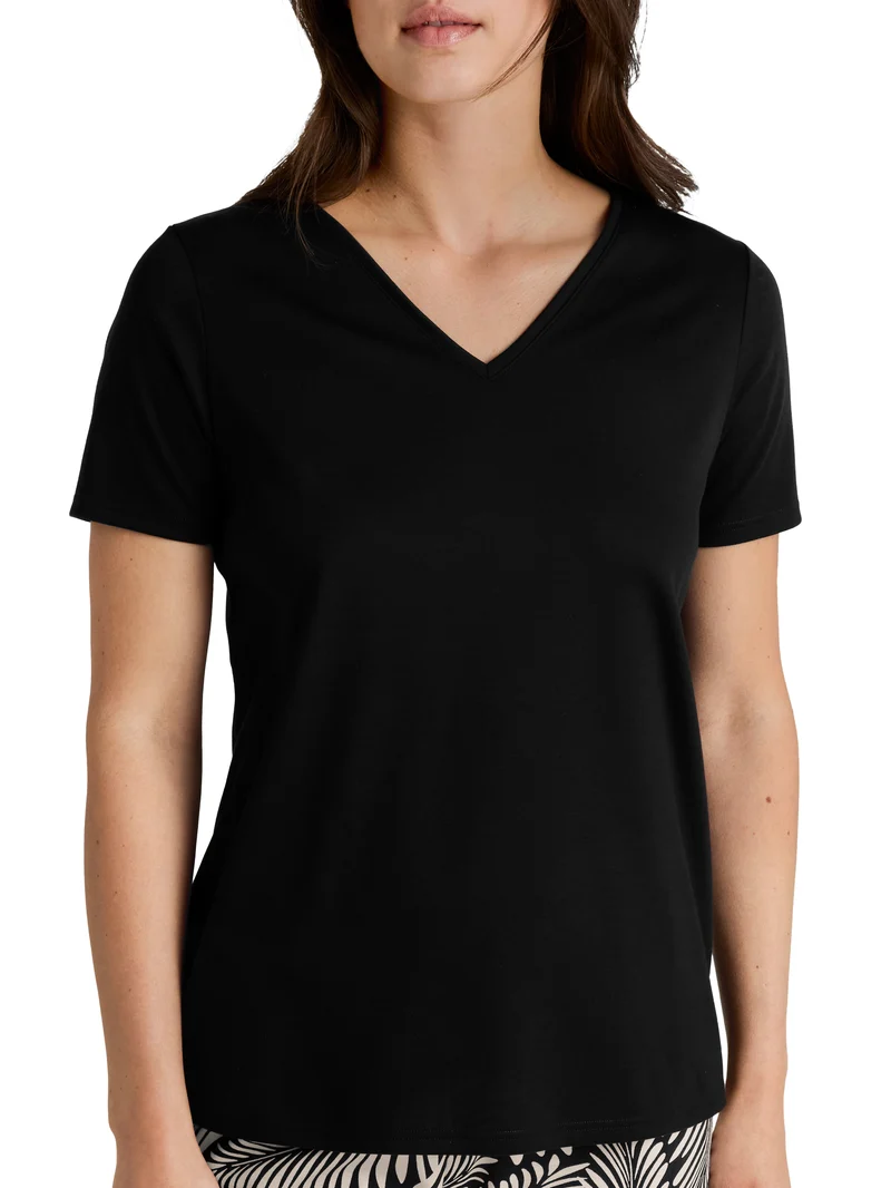 Shirt kurzarm, schwarz