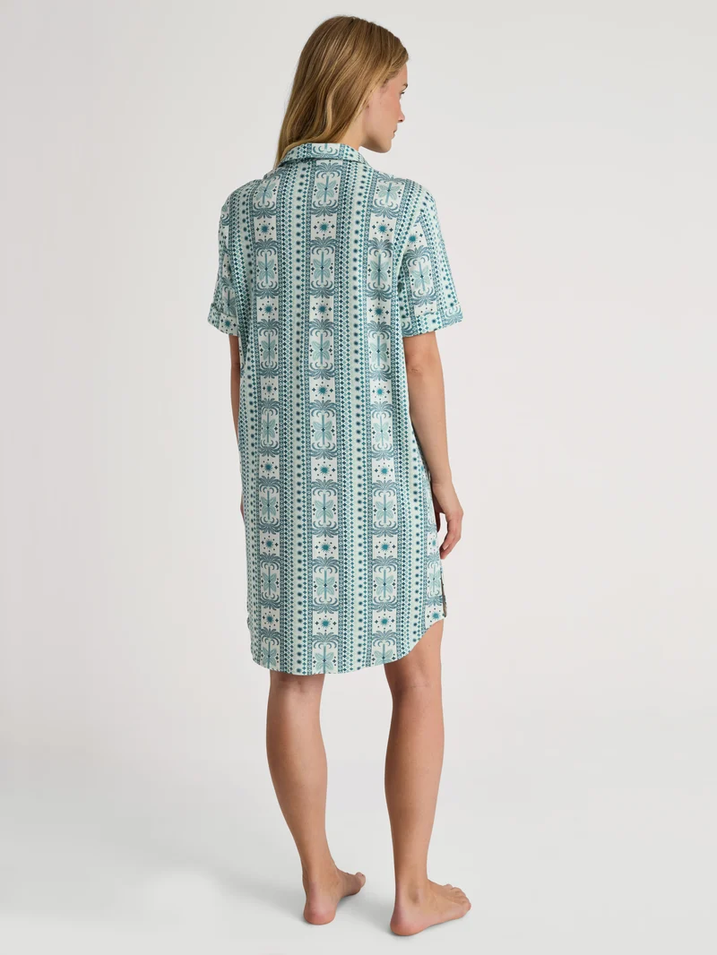 DAMEN Sleepshirt, bristol blue