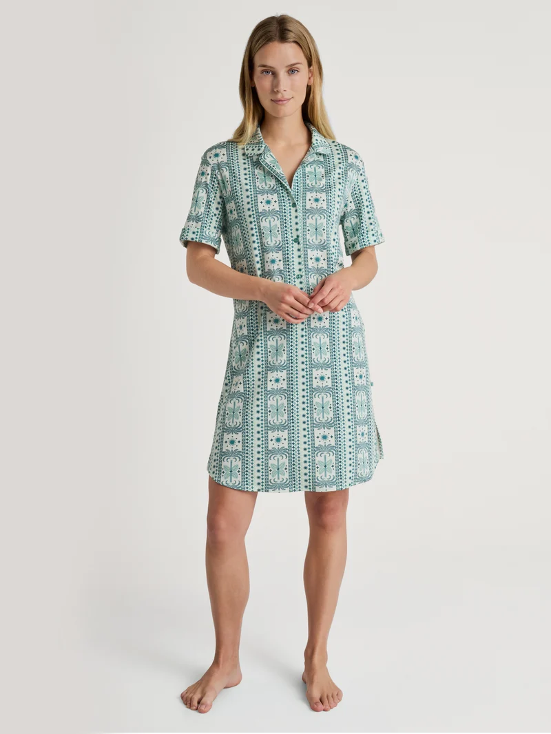 DAMEN Sleepshirt, bristol blue