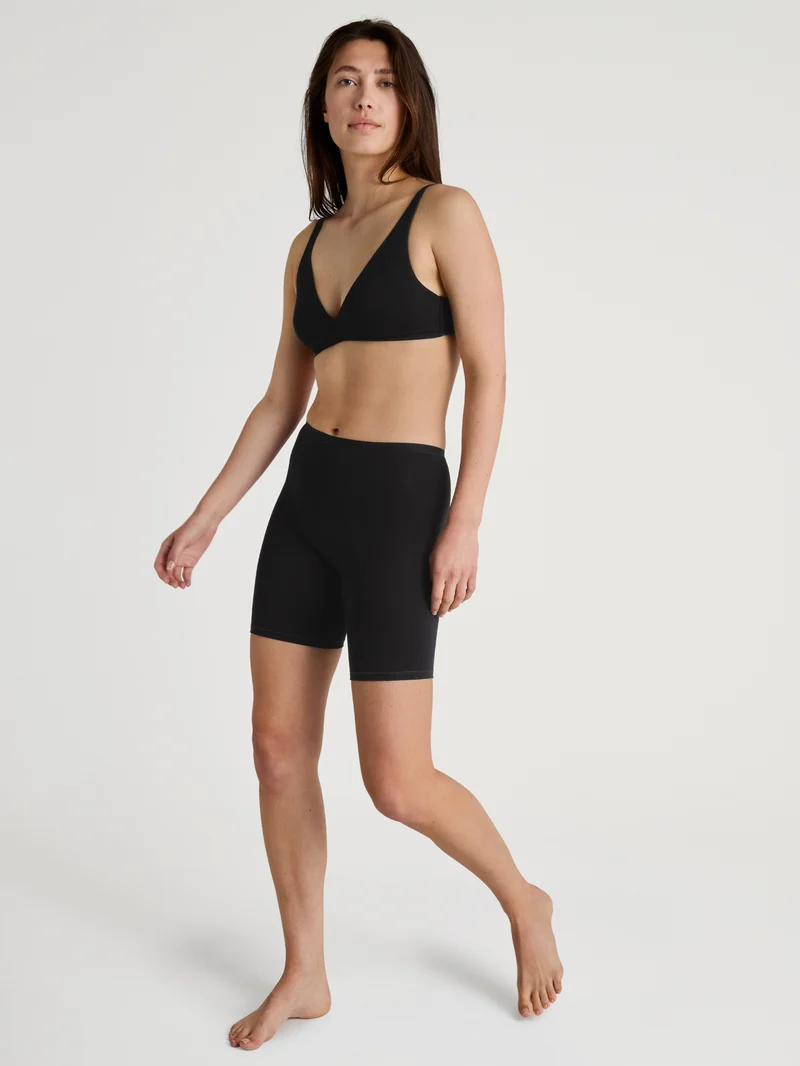 DAMEN Hose, schwarz
