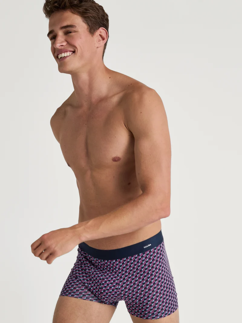 HERREN Boxer, mulberry red