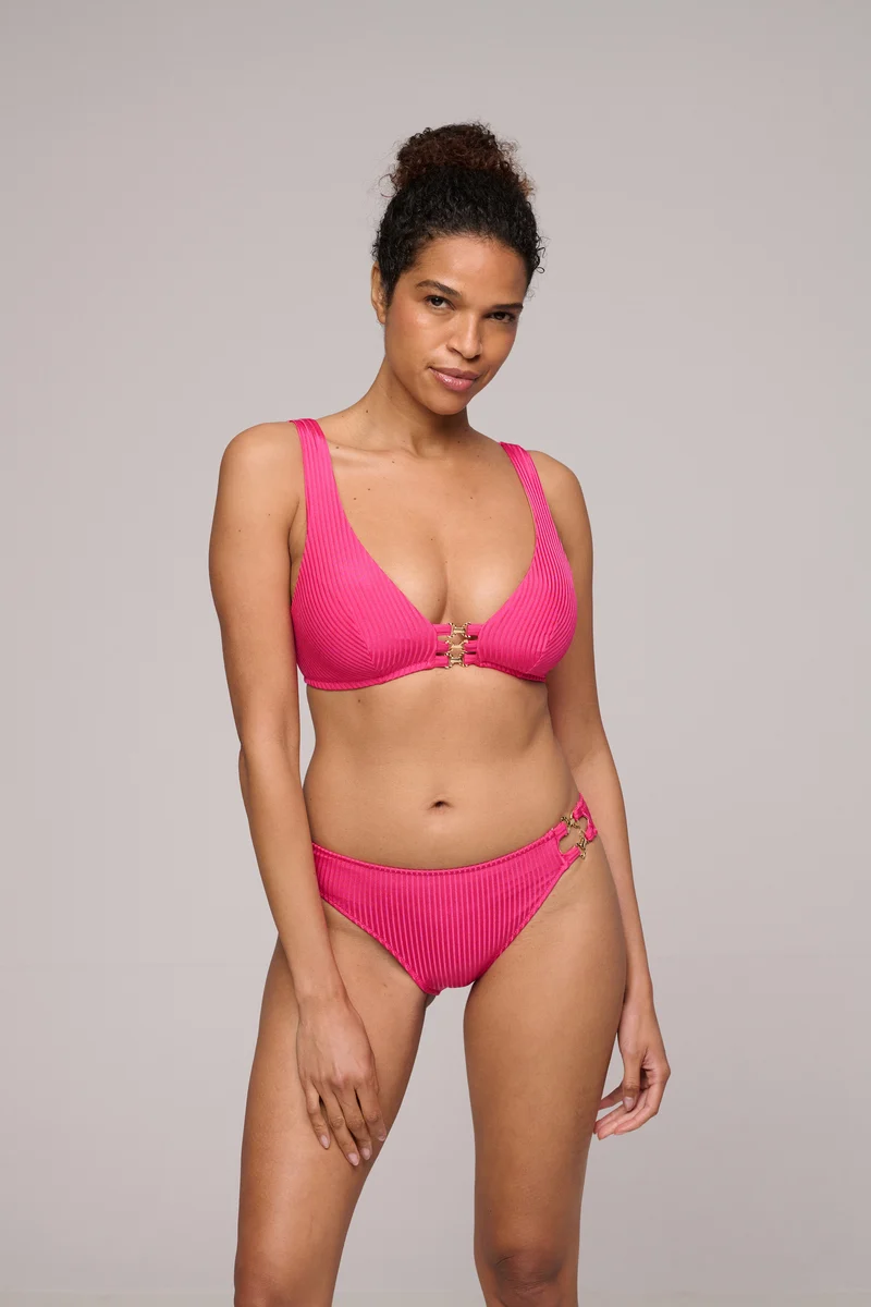 EMLY Triangel Bikini-Top unterlegt