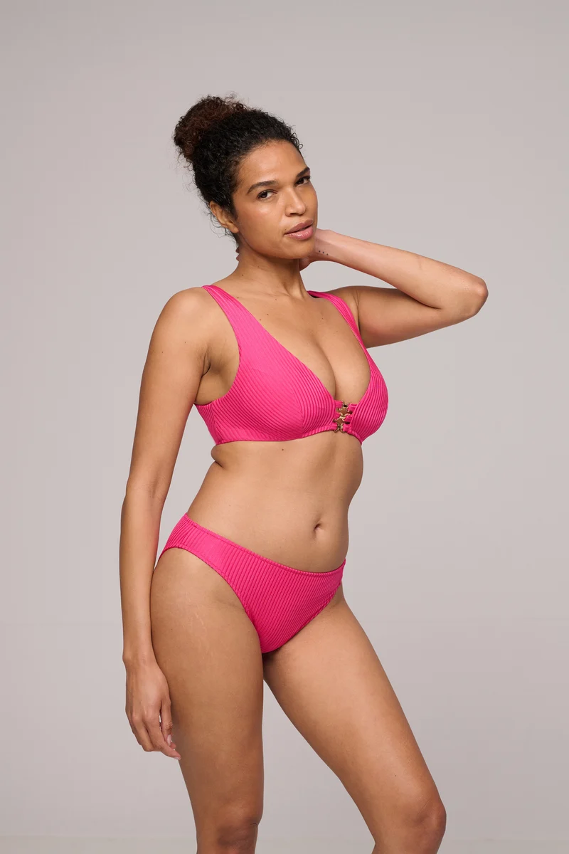 EMLY Triangel Bikini-Top unterlegt
