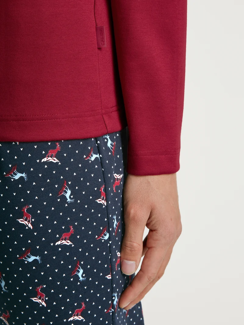 HERREN Pyjama, rio red