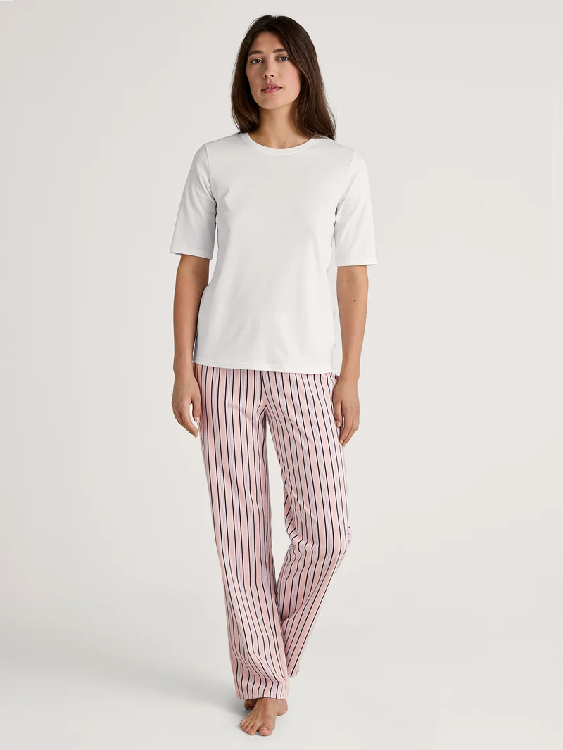 DAMEN Shirt kurzarm, star white
