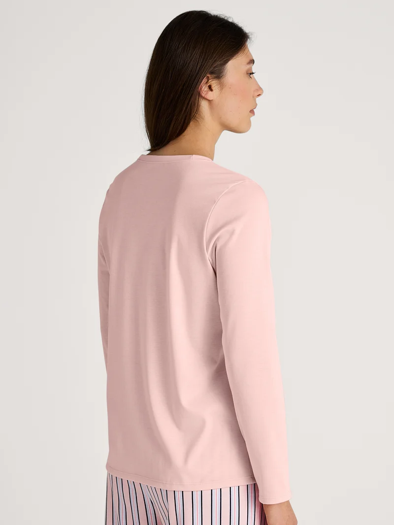 DAMEN Shirt langarm, pearl blush