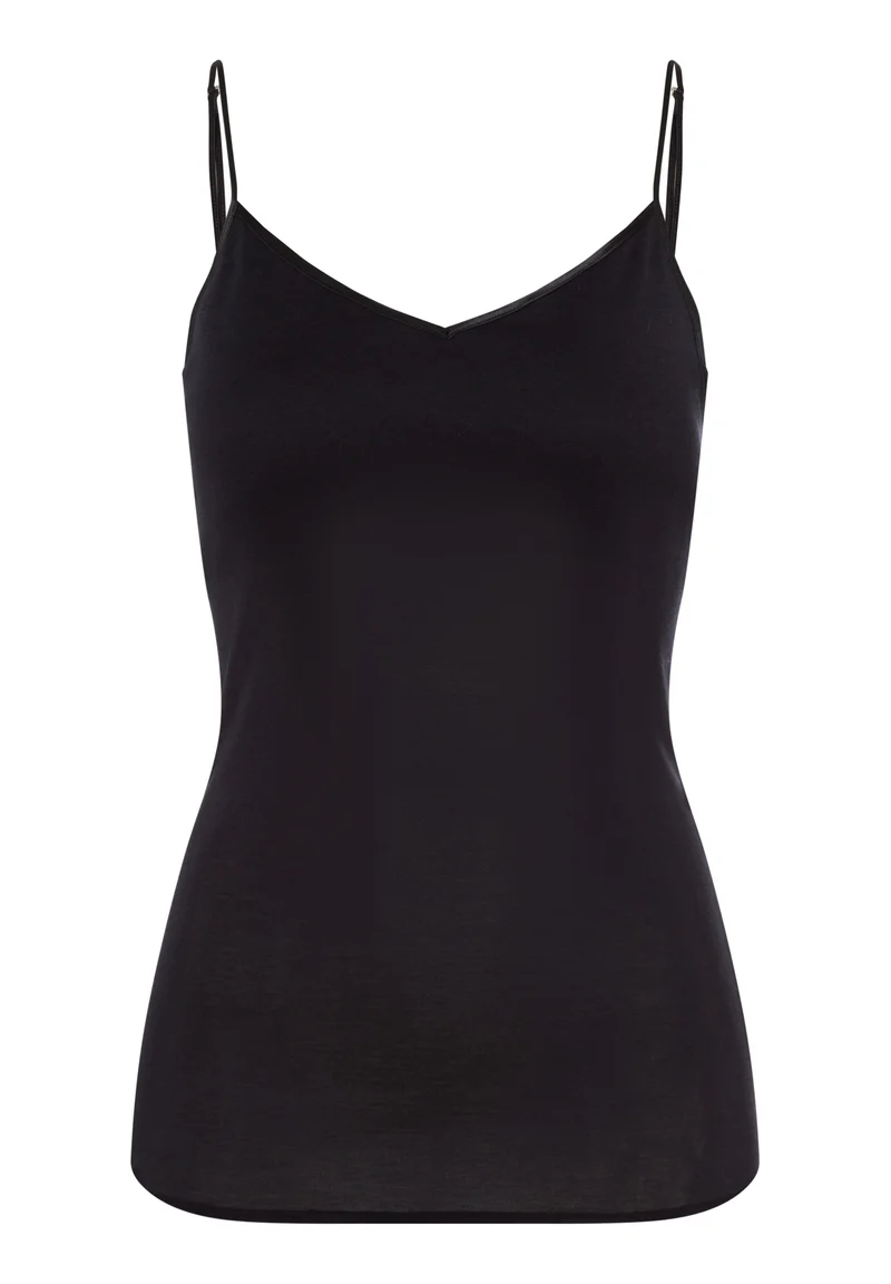Cotton Seamless Spaghetti Top Padded