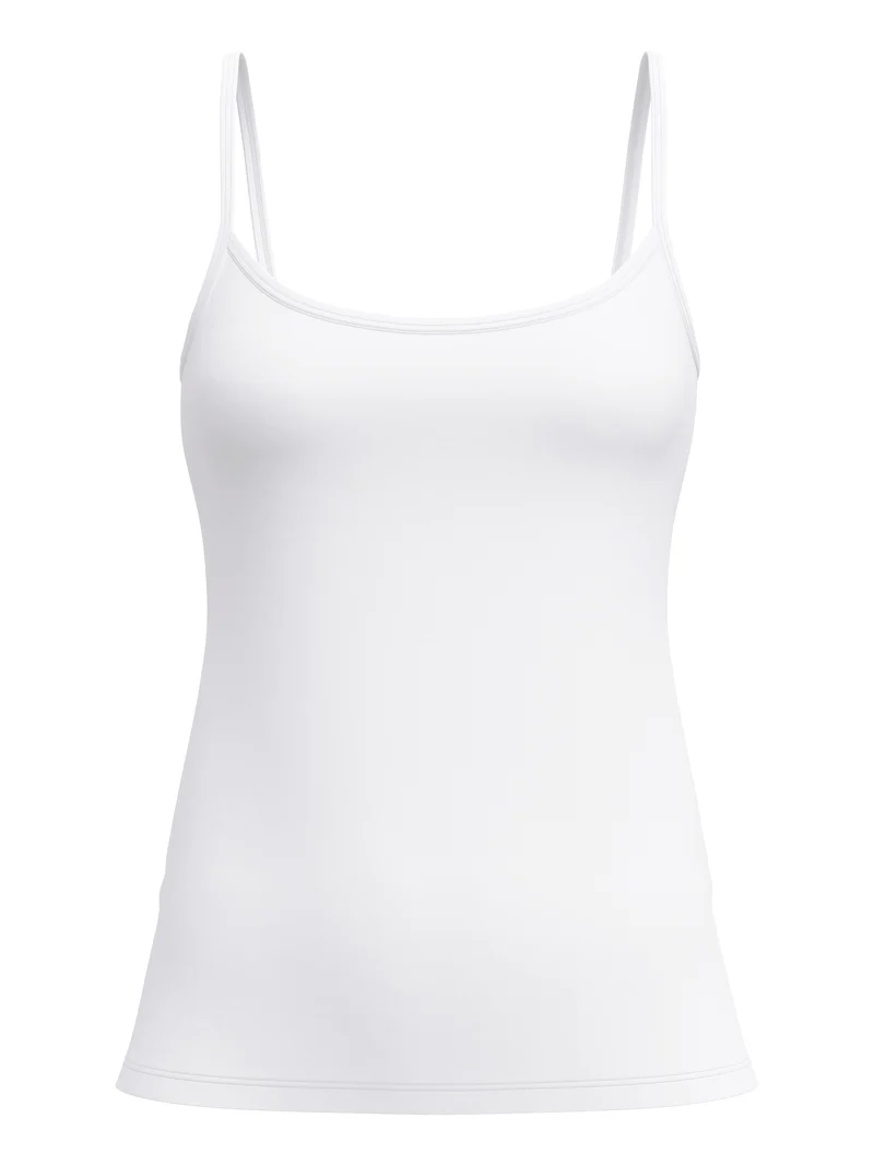 DAMEN Spaghetti-Top, weiss