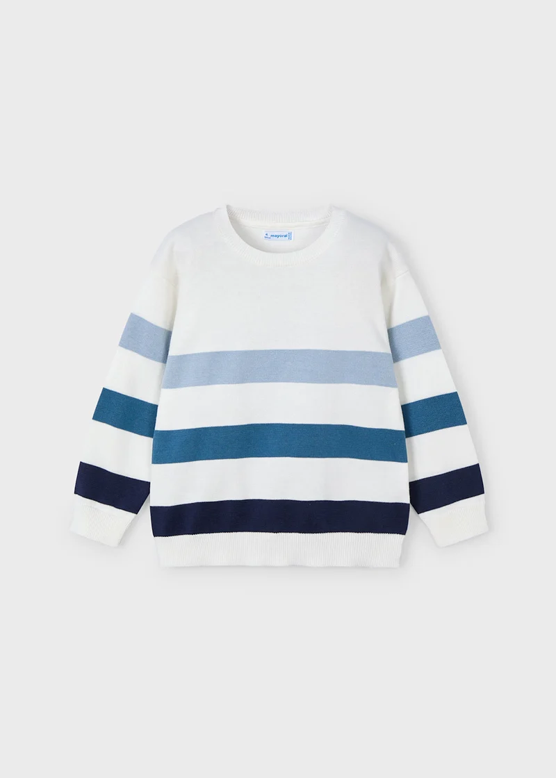 Pullover gestreift