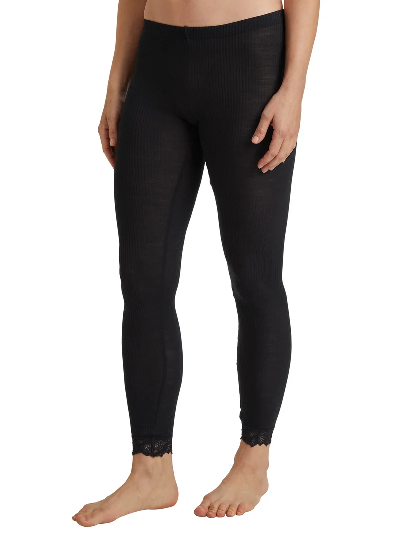 Leggings aus Wolle-Seide