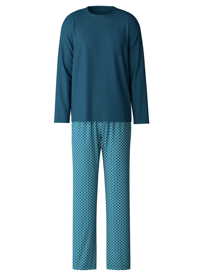 HERREN Pyjama, legion blue
