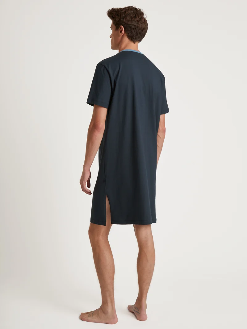 HERREN Nachthemd, dark sapphire