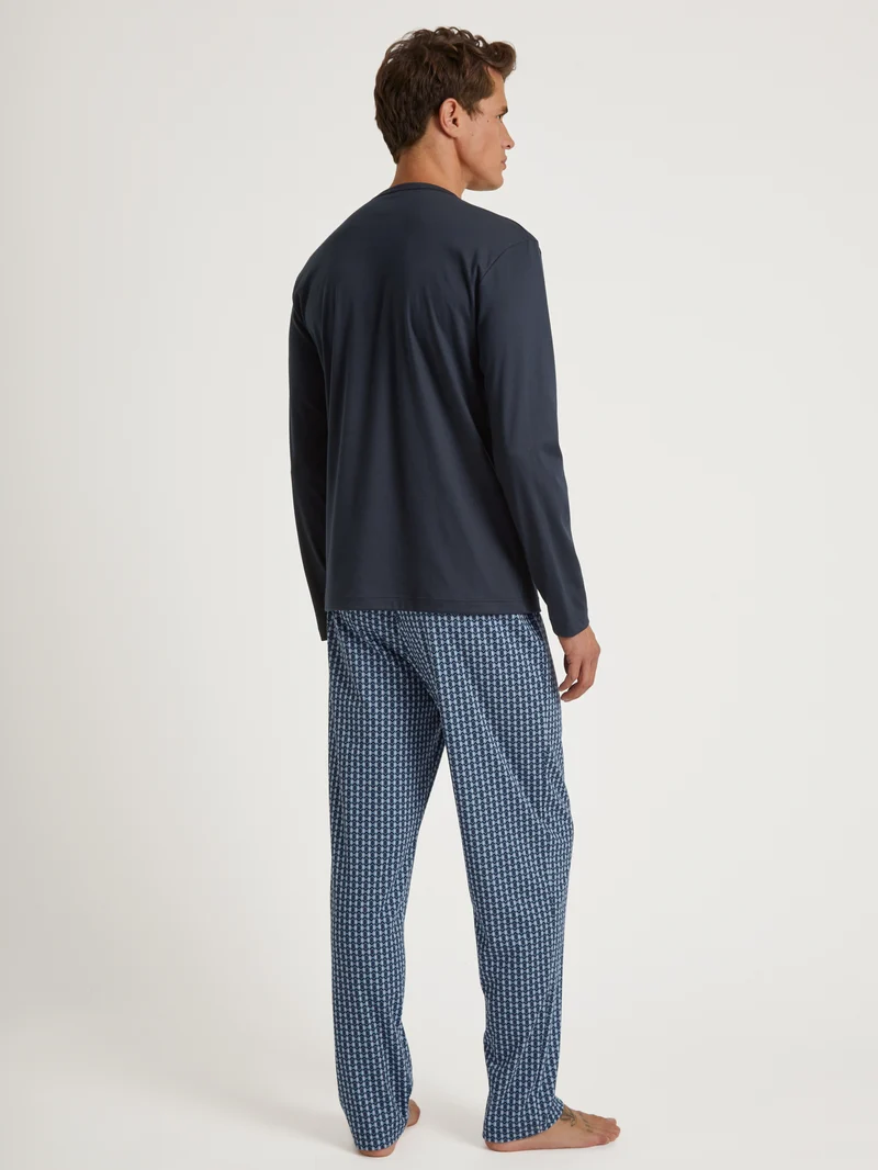 HERREN Pyjama, dark sapphire