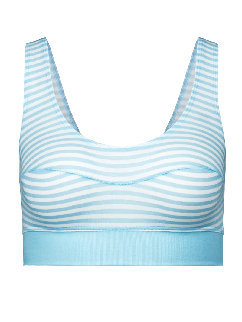 DAMEN Bustier, cascade blue