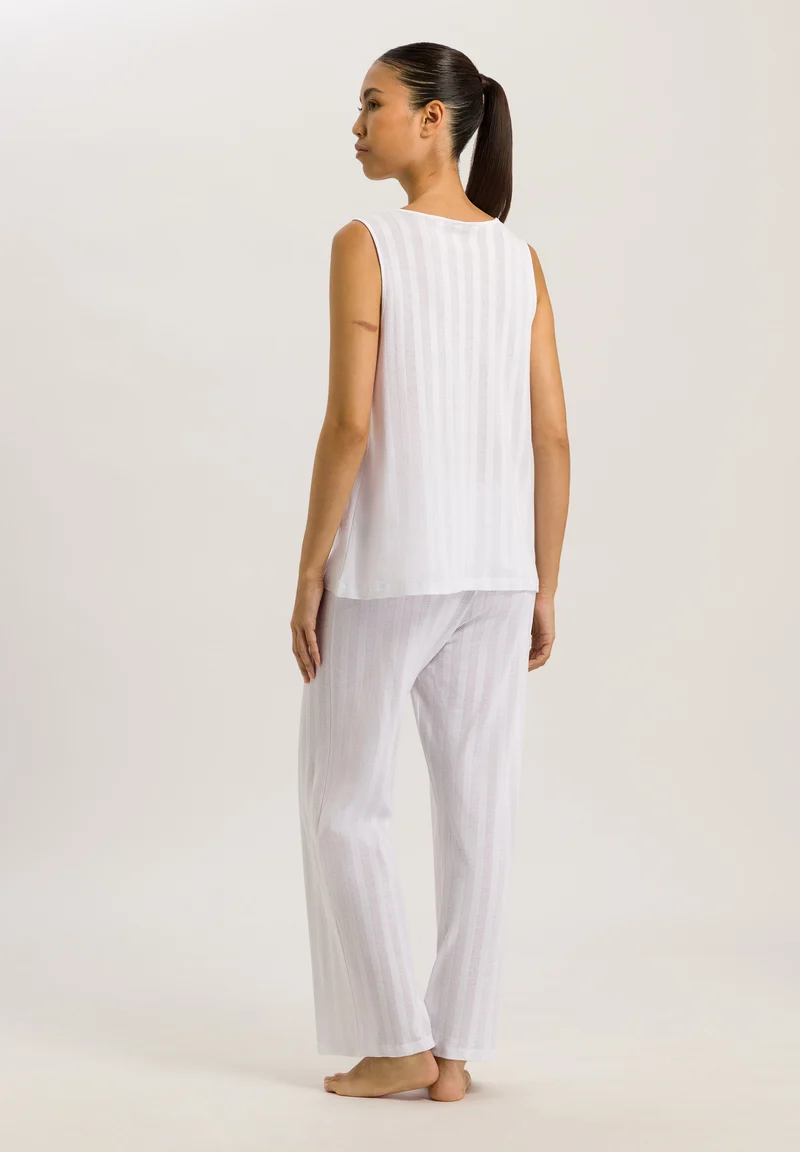 Simone Sleeveless Pajama Pants 3/4 Length