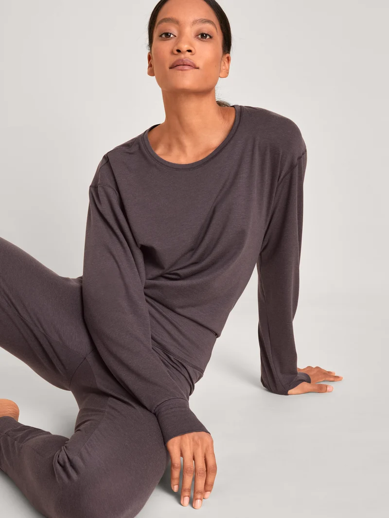 WOMEN Pyjamahose mit Bündchen